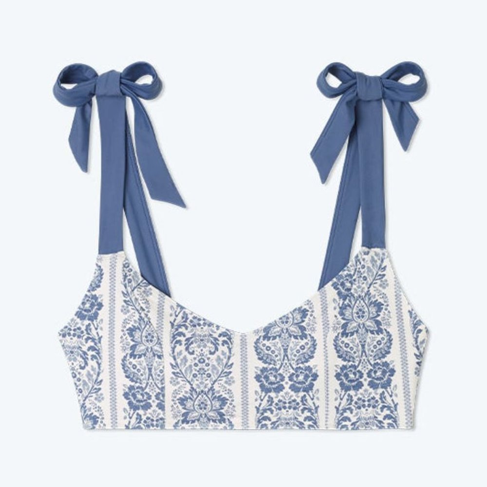 Summersalt Bikini (12) – Heirloom Floral in White Sand & Blue Mountain